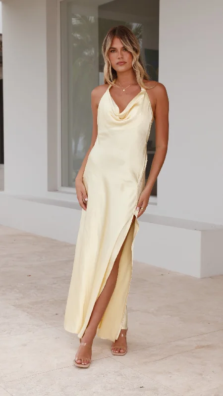 Exclusive Savings Sian Maxi Dress - Yellow