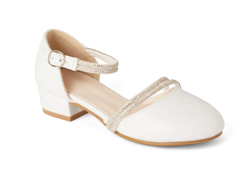 Price Break bohemian dressMatte Rhinestone Heel