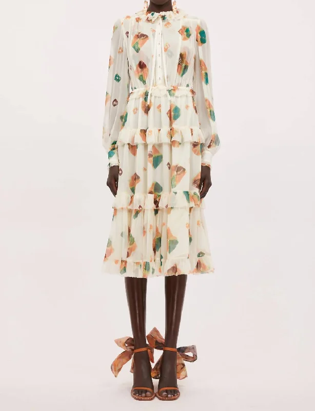 Discount Deals high-waisted dressReina Dress In Aurora