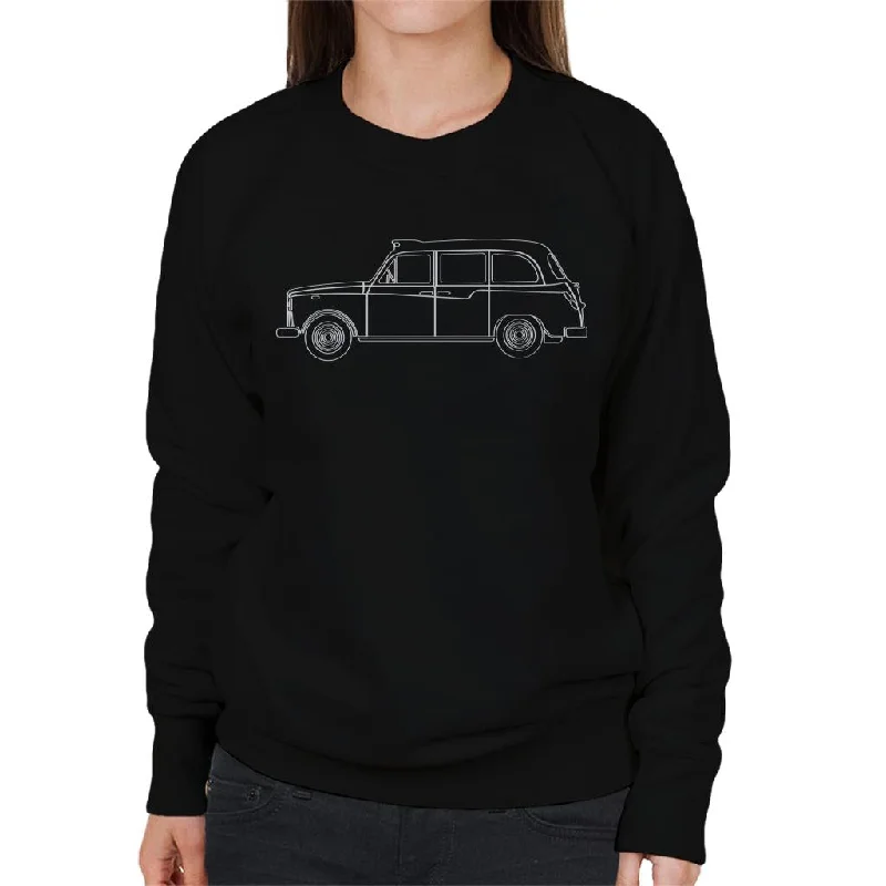 Price Rollback athletic casual sweatshirtLondon Taxi Company TX4 Outline Women's Sweatshirt Price Rollback athletic casual sweatshirtLondon Taxi Company TX4 Outline Women's Sweatshirt