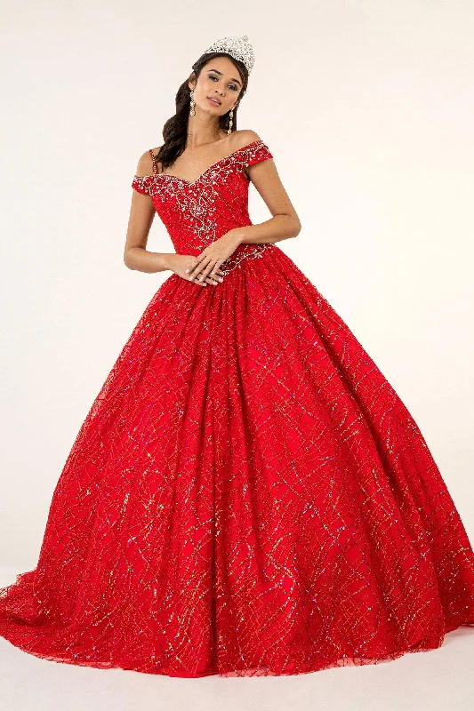 Now or Never t-shirt dressLong Quinceanera Off Shoulder Sweet 16 Ball Gown