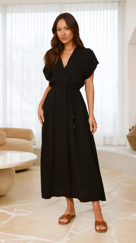 Exclusive Savings Velia Maxi Dress - Black