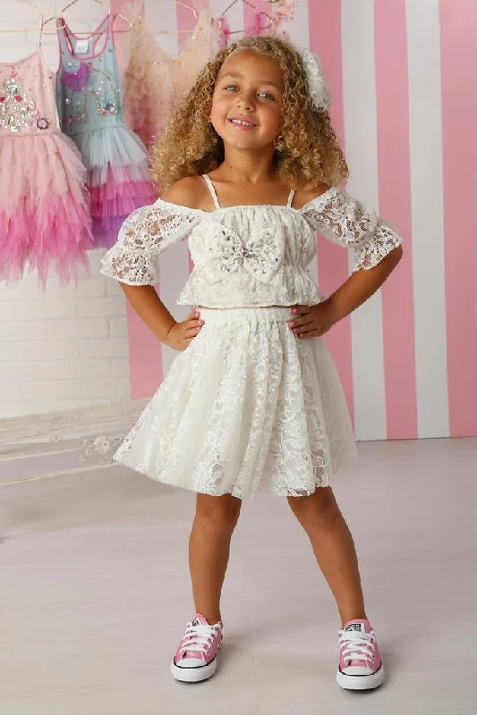 YEAR-End Clearance spaghetti strap dressBrielle Skirt Set