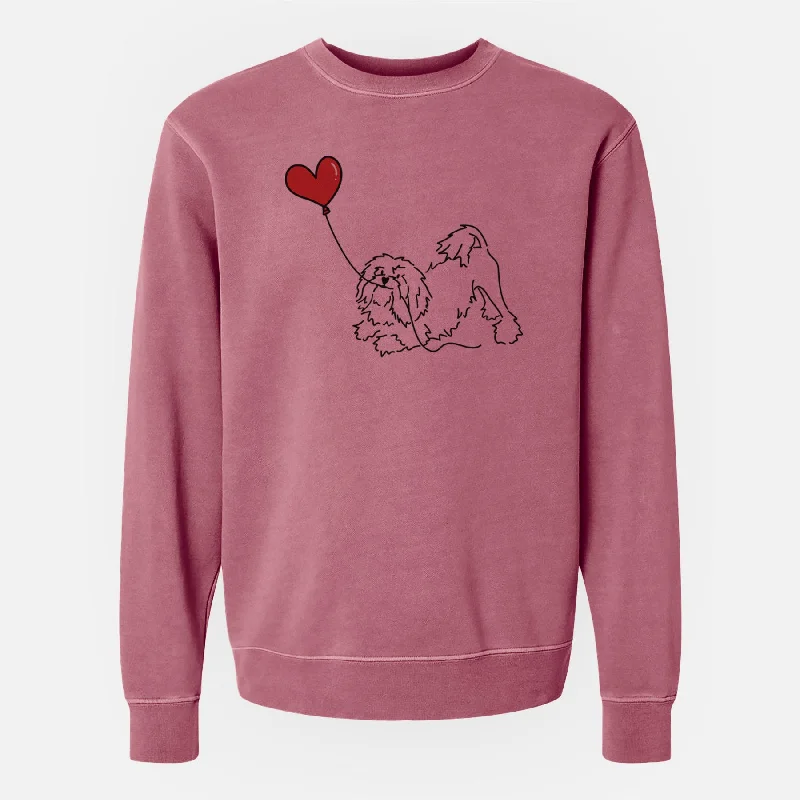 Buy Now comfy workout wear hoodieLowchen Heart String - Unisex Pigment Dyed Crew Sweatshirt Buy Now comfy workout wear hoodieLowchen Heart String - Unisex Pigment Dyed Crew Sweatshirt