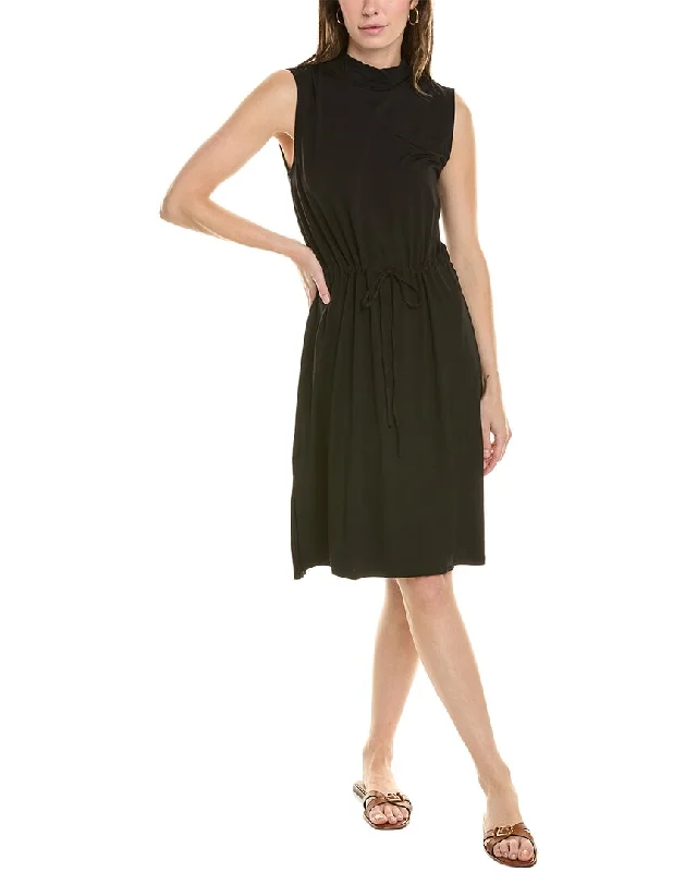 EILEEN FISHER Mock Neck Dress