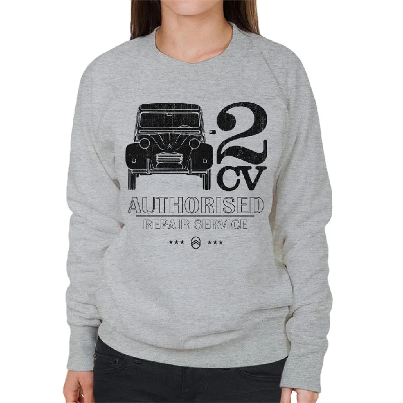 Mega Sale lightweight fitness hoodieCitroën 2CV Authorised Repair Service Black Logo Women's Sweatshirt Mega Sale lightweight fitness hoodieCitroën 2CV Authorised Repair Service Black Logo Women's Sweatshirt
