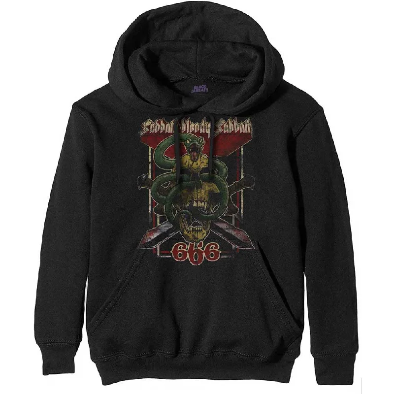 Closeout cozy hoodie for cold weatherBLACK SABBATH HOODIE: BLOODY SABBATH 666 LARGE BSHD03MB03 Closeout cozy hoodie for cold weatherBLACK SABBATH HOODIE: BLOODY SABBATH 666 LARGE BSHD03MB03