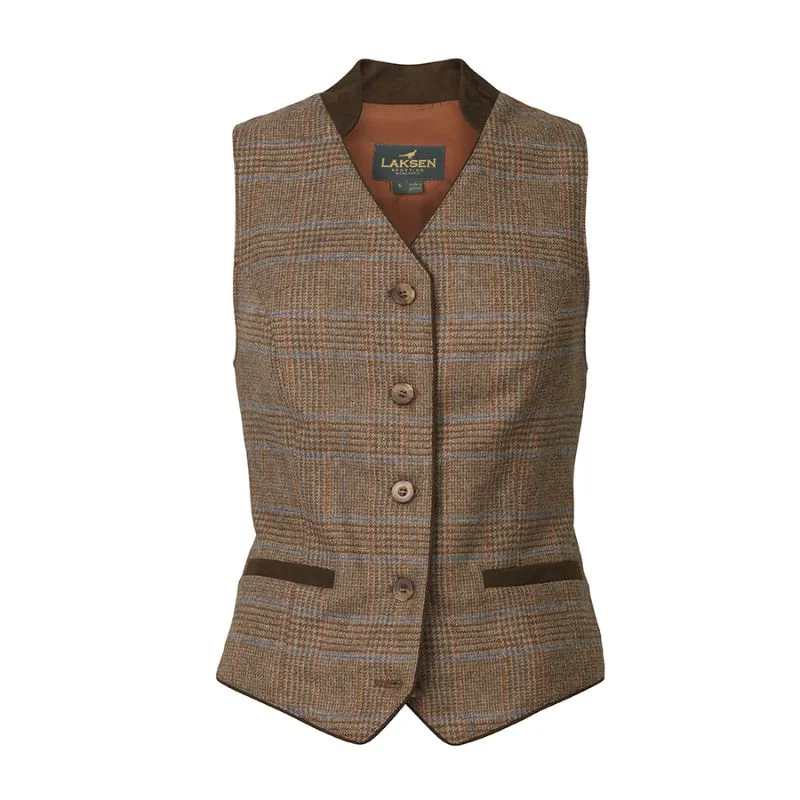 Weekend Special urban coatLaksen Ladies Dress Tweed Waistcoat - Bell Tweed