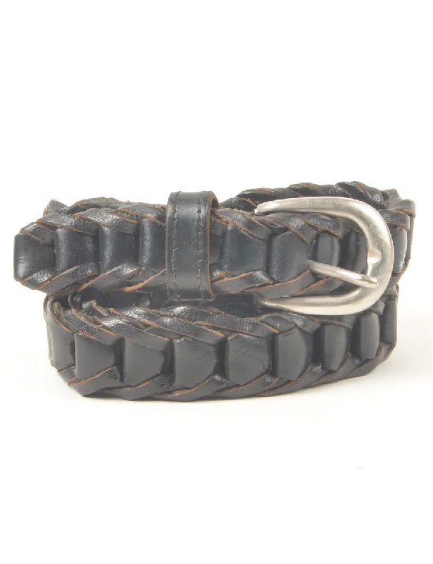 Closeout stylish lightweight coatLeather Waist Belt - M