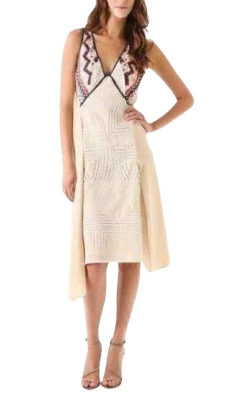 Super Deal wrap dressDayanna Color Block Silk Dress