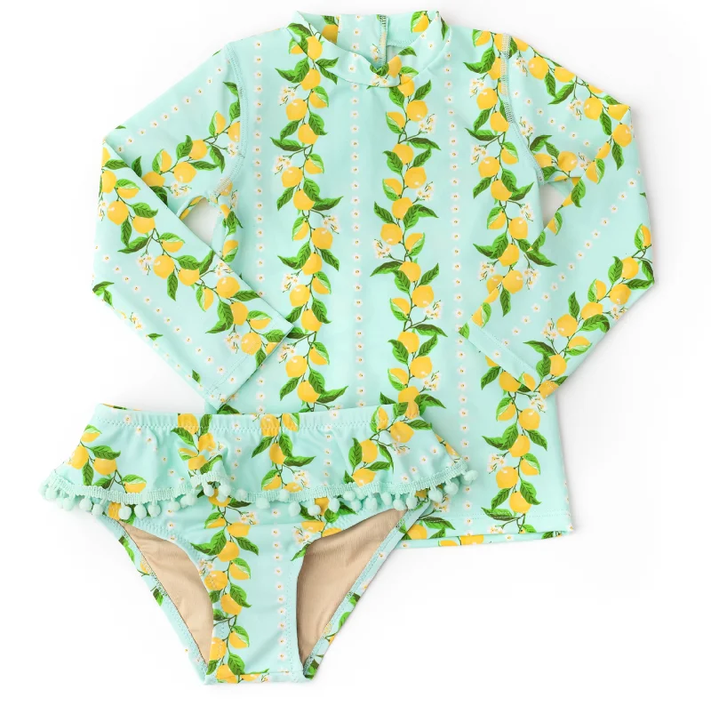 Fantastic Offers draped dressCitrus Grove Rashguard Swimsuit