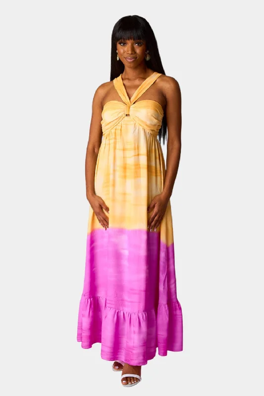 Weekend Flash Sale shift dressCharlotte Halter Maxi Dress - Crush