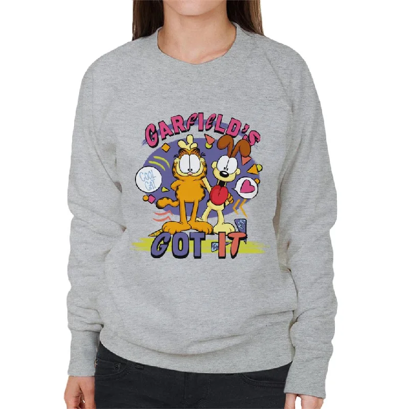 Garfield Has Got It Cool Cat Women's Sweatshirt