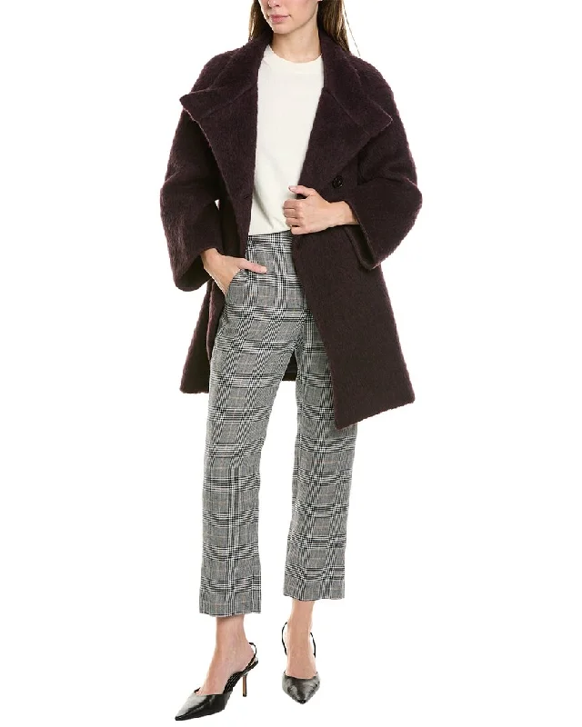 Can't Be Beat utility coatCinzia Rocca Icons Wool & Alpaca-Blend Coat