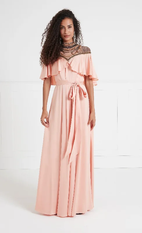 Deal Alert Nina Gown - Tuscan Peach