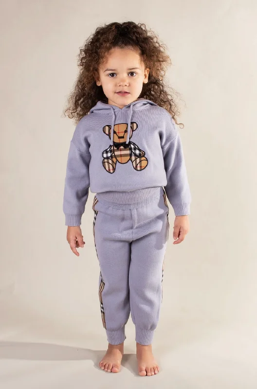 Discount Deals off-the-shoulder dressBlue Bear Track Suit
