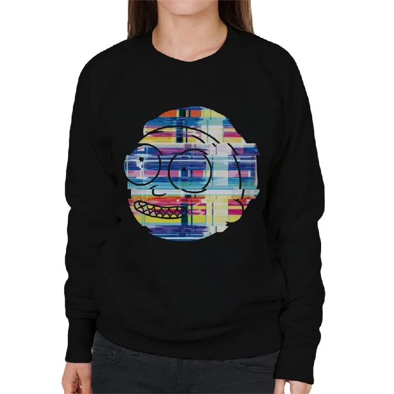 Rick and Morty Smith Static Head Women's Sweatshirt