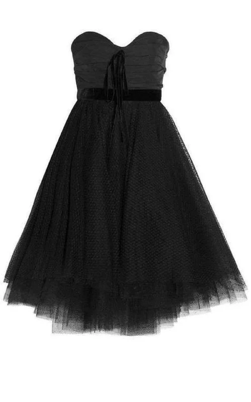 Don't Wait flowy maxi dressFaille and Swiss Dot Tulle Dress