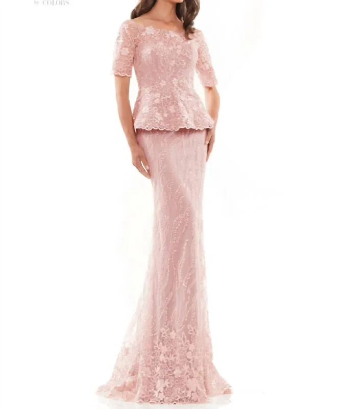 Today Only floral midi dressMv1222 In Mauve