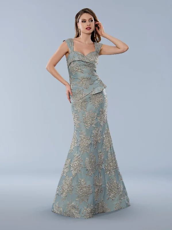 Steals and Deals summer floral dressStella Couture 24369 Sage 4 Sale