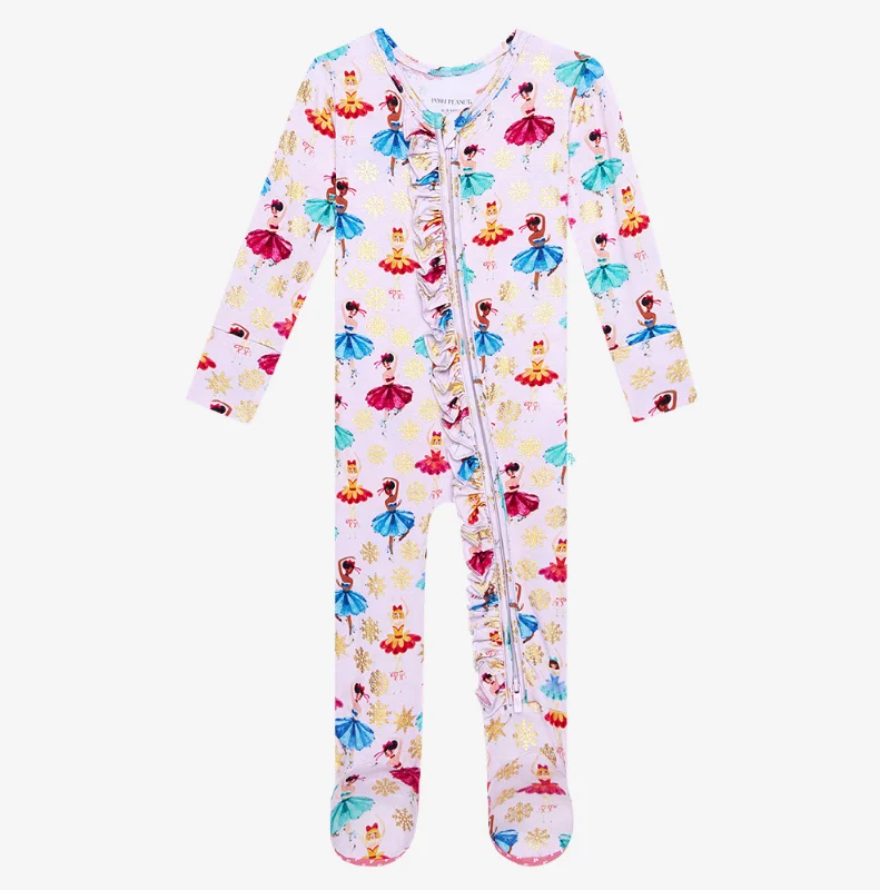 Savings Spectacular casual midi dressAdalyn Ruffled Footie