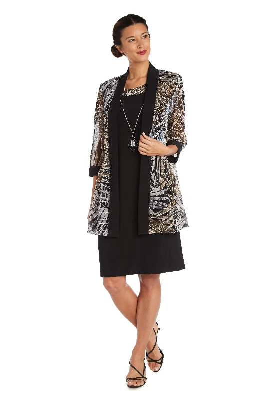 Mega Deal cocktail dressR&M Richards 7953P Short Two Piece Petite Dress