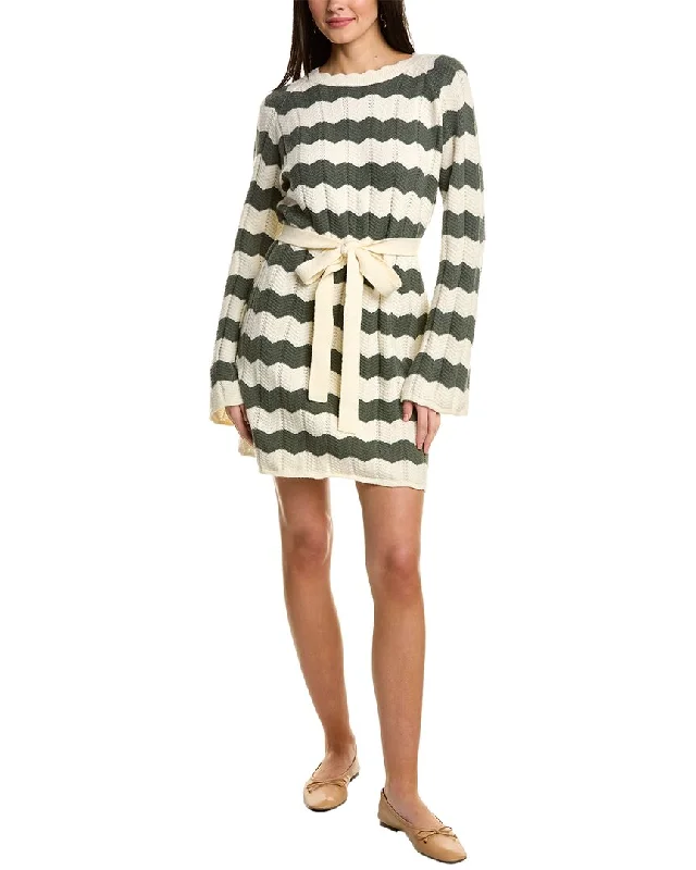 The Best Prices long sleeve dressANNA KAY Wool-Blend Mini Dress