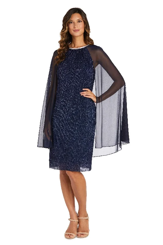 Blowout Sale winter dressR&M Richards 2711 Short Mother Of The Bride Dress
