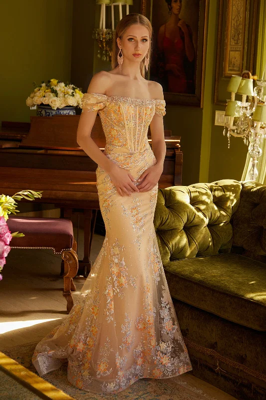 Great Bargains stylish dressLong Formal Glitter Mermaid Prom Dress