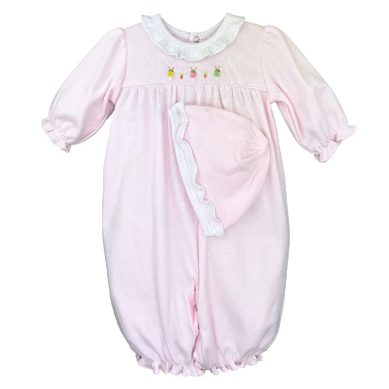 Can't Miss flowy dressPink Bunny Infant Gown