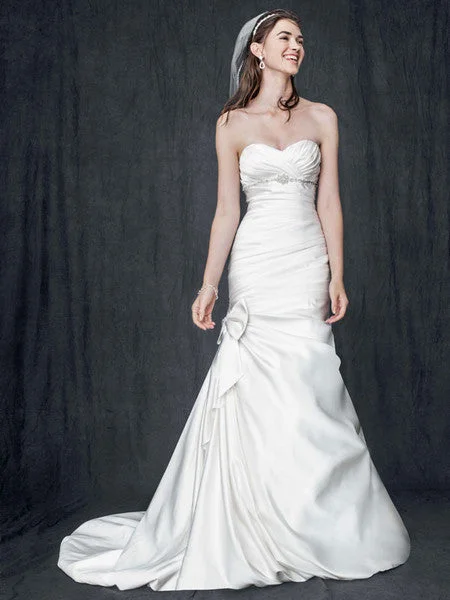 Last Chance David's Bridal Satin Trumpet