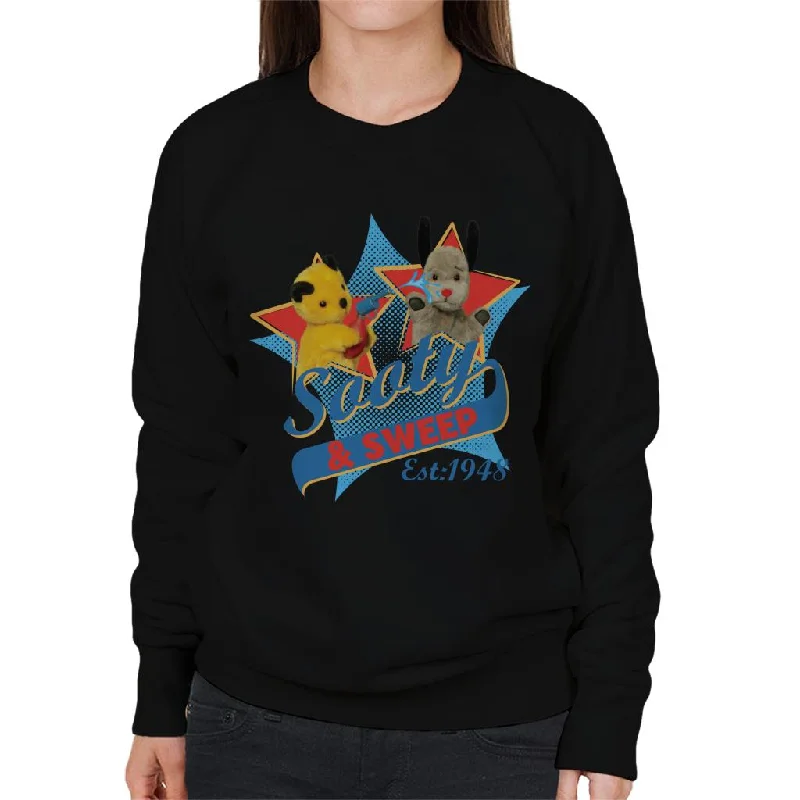 Limited Time Offer modern athletic hoodieSooty & Sweep Retro Water Sprayer Women's Sweatshirt Limited Time Offer modern athletic hoodieSooty & Sweep Retro Water Sprayer Women's Sweatshirt