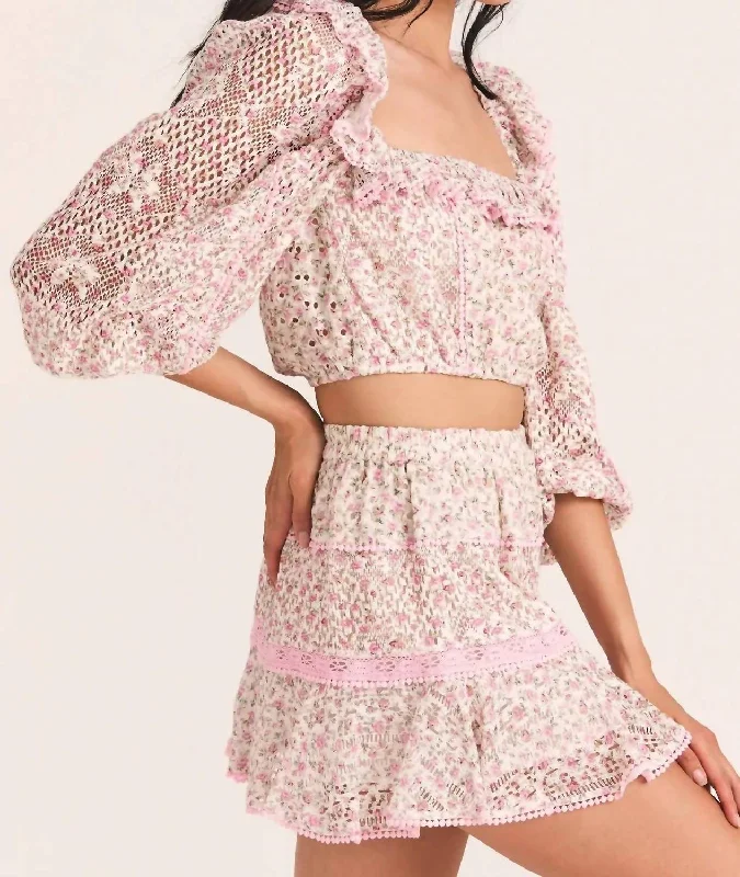 Reduced Prices modern dressDorabella Rop Top In Petunia Pink