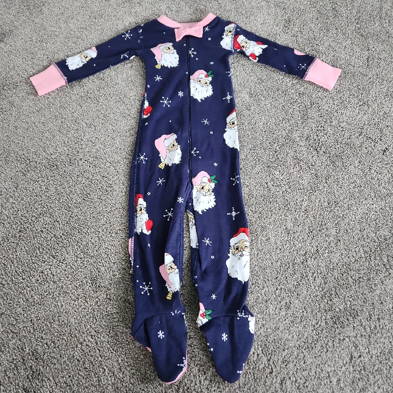 Price Reduction floral wrap dressDear Santa Noelle Night Night Footie