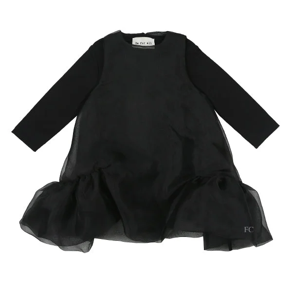 Organza Black Dress by Be For All