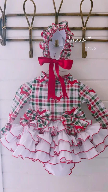 Shop and Save comfy dressClassic Reindeer Inspired Dress