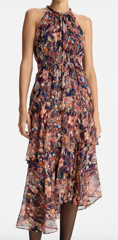 Lowest Price trendy mini dressElaine Dress In Port Wine Multi