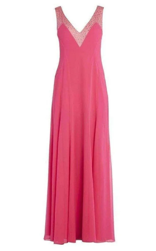 Deep Discounts formal dressEmbellished Plunging V-Neck Gown