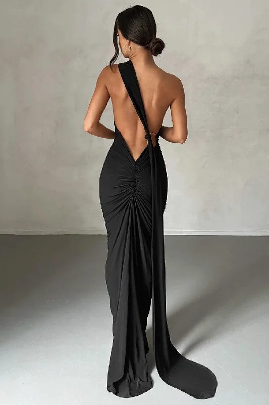 Constantina Gown - Black