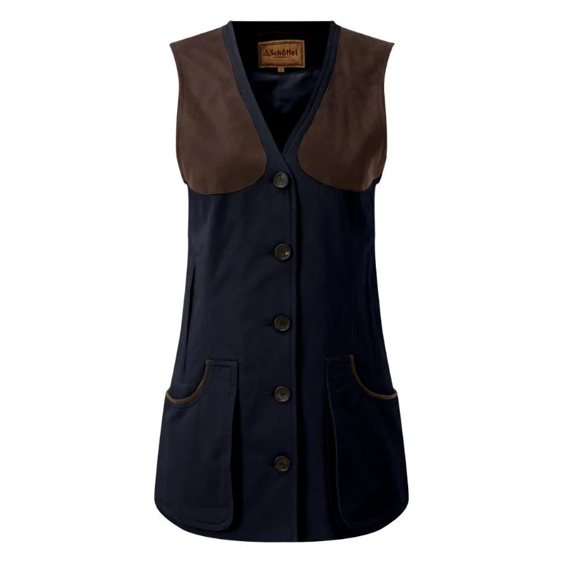 Buy Now warm jacketSchoffel All Season Ladies Shooting Vest - Navy