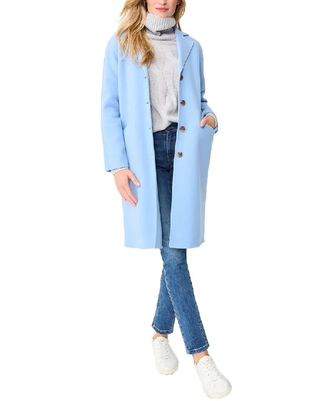 Price Drop sleek and warm coatJ.Mclaughlin Heather Wool Coat