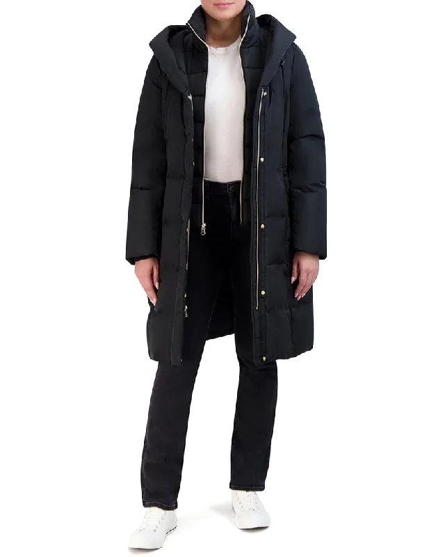 Shop and Save premium puffer coatCole Haan Taffeta Down Coat