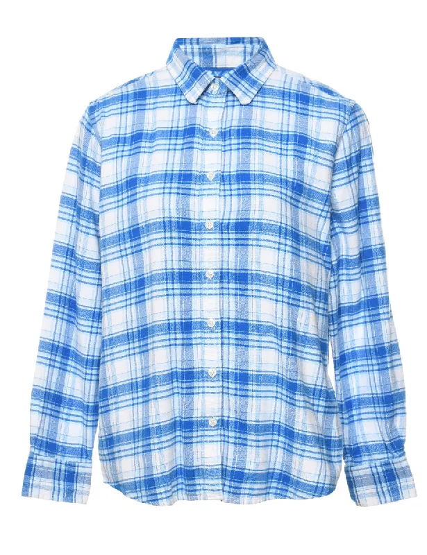 Fantastic Deals fitted coatLand's End Checked Shirt - L