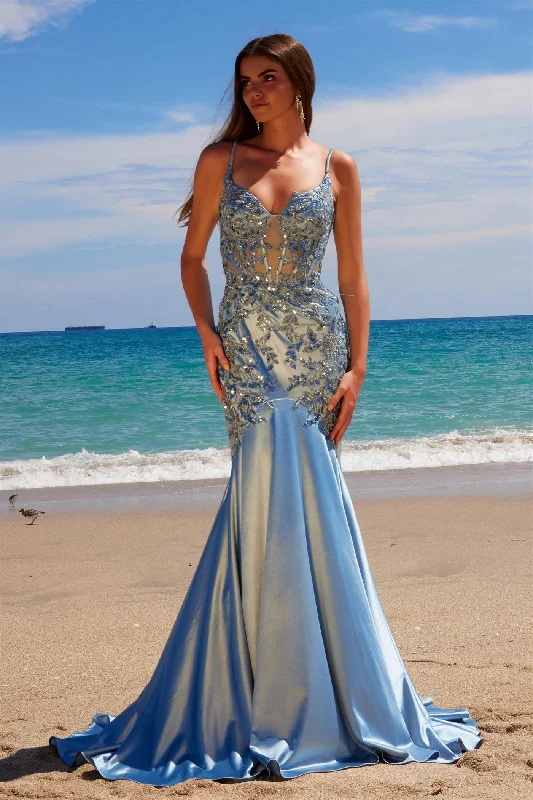 Weekend Flash Sale casual knit dressNox Anabel E1532 Long Prom Sequin Mermaid Formal Dress