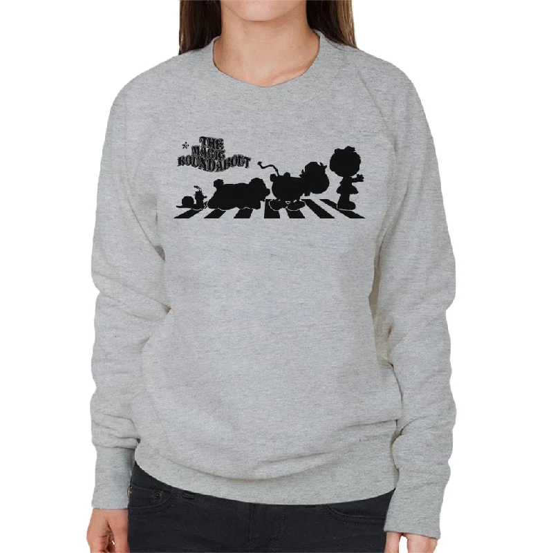 Buy Now slim fit workout hoodieThe Magic Roundabout Characters Silhouette Women's Sweatshirt Buy Now slim fit workout hoodieThe Magic Roundabout Characters Silhouette Women's Sweatshirt