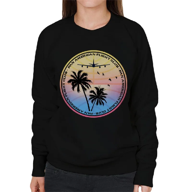 Blowout Sale trendy fitness sweatshirtPan Am Flight Club Icon Women's Sweatshirt