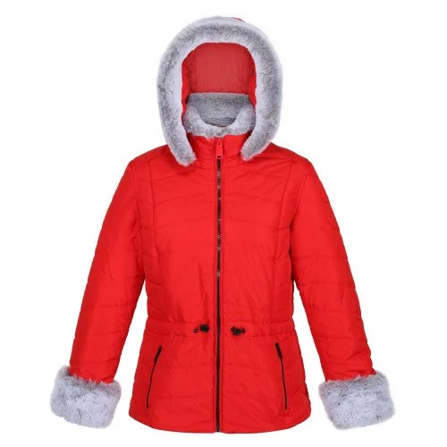 Low Prices chic padded coatRegatta Womens/Ladies Willabella Faux Fur Trim Jacket